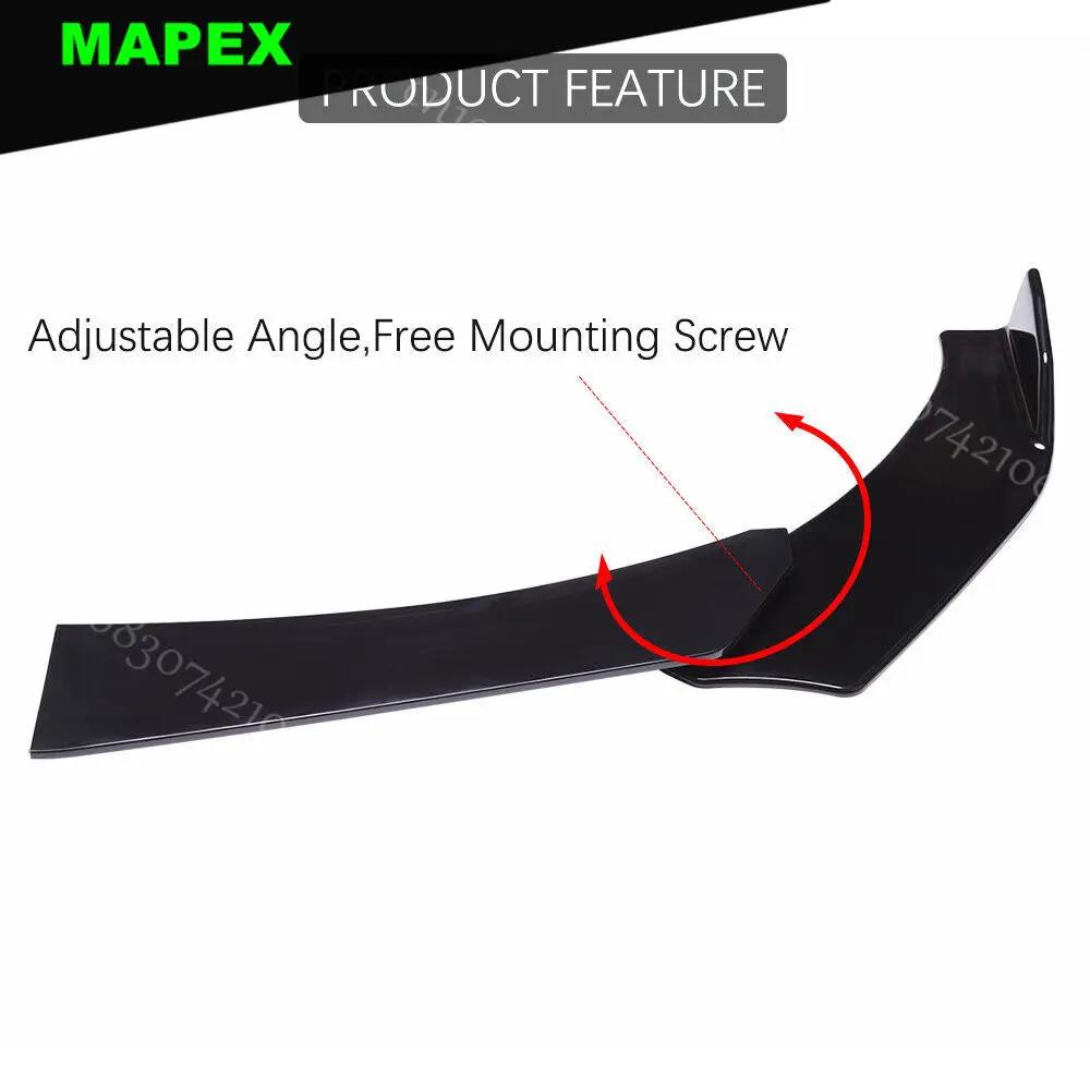 Car Styling For Nissan 350Z 370Z Front Bumper Lip Chin Spoiler Body Kit Splitter Side Skirt protector