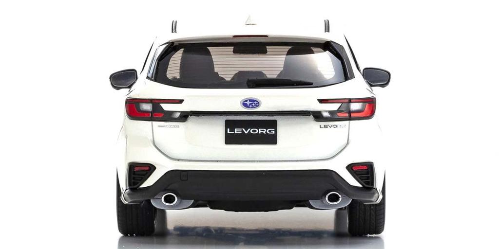 Kyosyo samurai SUBARU Levorg EX Белый Готовый продукт KSR18055W 1/18 GT-H