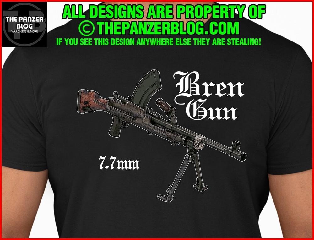 Bren Gun T-Shirt WWII British Army Rifle Unisex T-Shirt