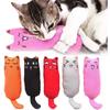 5 Piece Cute Catnip Toy Plush Interactive Toys for Cats Catnip Filled Cartoon Mice Cat Teething Chew Toy Pets Accessories