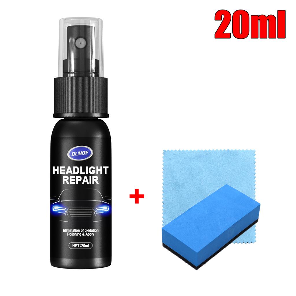 Жидкость для восстановления автомобильных фар, удаляющая окисление, грязь, царапины, полировку и ремонт автомобильных фар, набор для восстановления жидкости