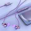 Heavy Bass In Ear Headphone Mic Stereo Subwoofer Earphone Wired Headphones Mobile Phone