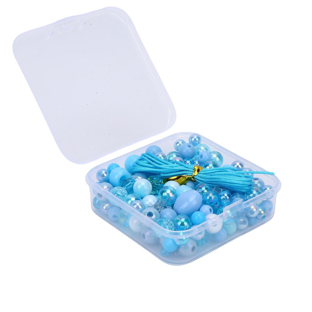 Смешанные бусины Милые Стильные АБС-пластиковые Ассорти Бусины с Нитью для Бисероплетения для Изготовления Ювелирных Изделий и Рукоделия
