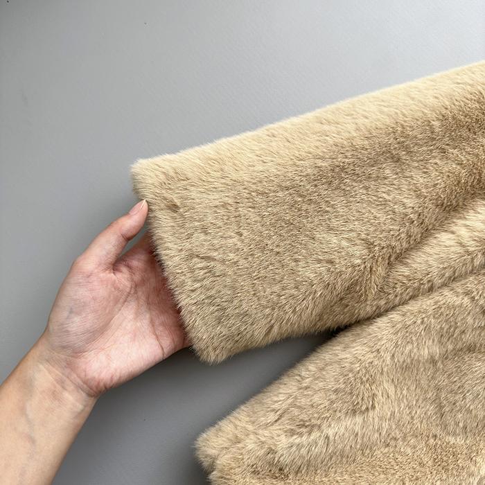 2025 Winter Brown Woolen Retro Coat Woman Harajuku Hooded Warm Casual Fur Jacket Female Solid Korea Fashion Vintage Chic Outfits