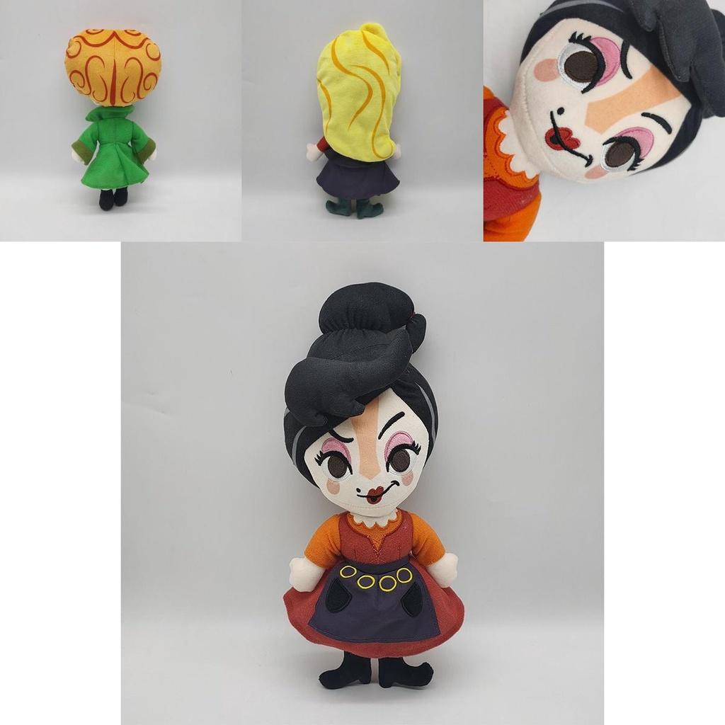 Hocus Pocus Plush Toy Featuring The Iconic Sanderson Sisters Made With Non-toxic Materials And Durable Polyester Fabric