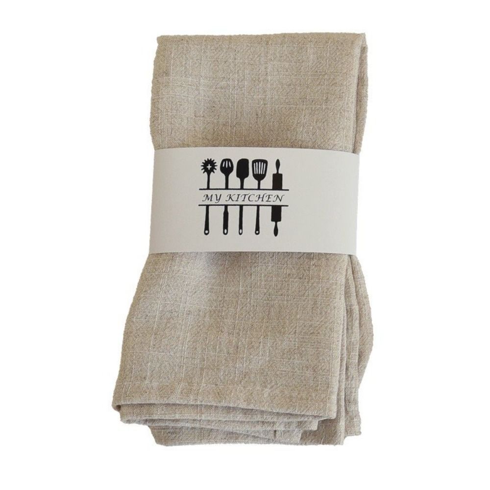 Reusable Cotton Linen Napkin Soft Placemat Party Supply Dinner Cloth  Banquet