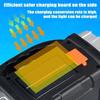 Портативный многофункциональный фонарь с USB и солнечной зарядкой, супер яркий налобный и задний фонарь для кемпинга и чрезвычайных ситуаций