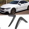 2 шт. Для BMW 3 серии F30 2013 - 2018 Автомобильный боковой воздухозаборник крыла на крыло, решетка, выходное отверстие, вентиляционное отверстие, отделка, Высококачественный ABS, Долговечность
