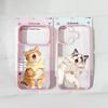 Модный чехол для телефона с рисунком котенка, животного, кошки для IPhone 11 12 13 14 15 16 17 Pro Max 17Air X XR XS Max 7 8 Plus SE2, твердый чехол