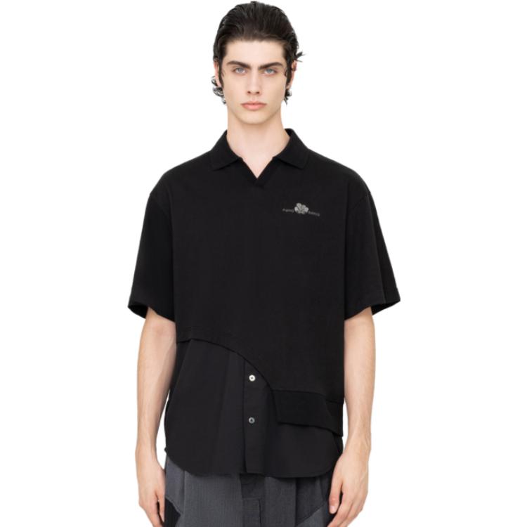 Feng Chen Wang Polo Shirts Men's Polo Collar Moderate Straight Fit FMS15PL03