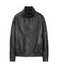 JILLSTUART NEWYORK MEN Lambskin High-Neck Blouson - Black (Jnju6C701Bk)