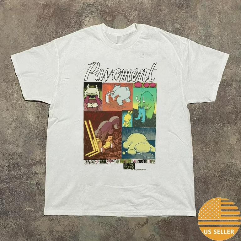 Новый! Горячий! Pavement Band Футболка Полный размер S-5XL EN291 Унисекс Футболка