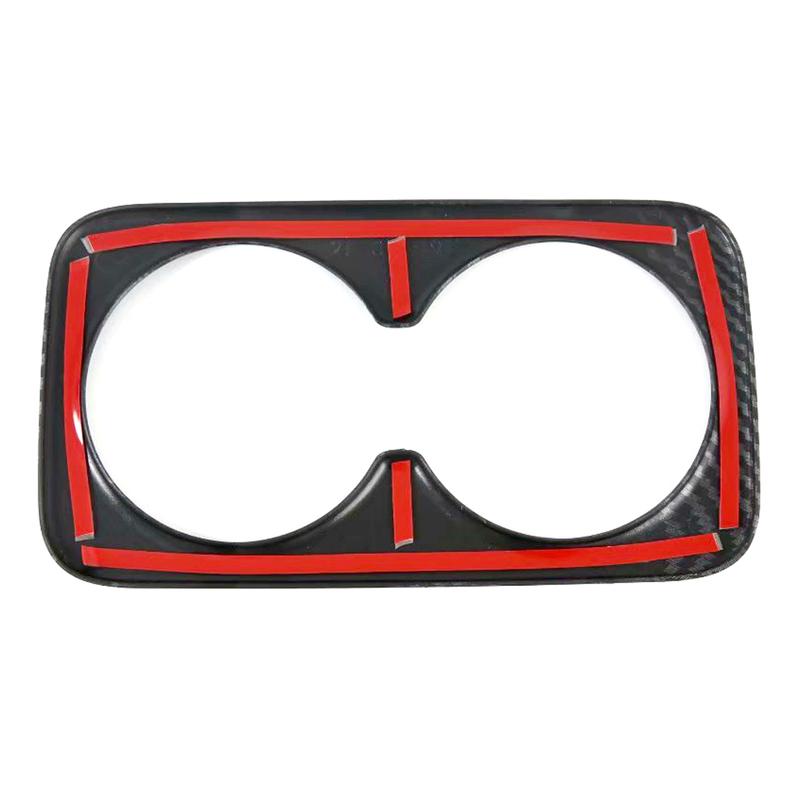 For Nissan Qashqai J12    / X-Trail T33 - Car Accessories ABS Car Rear Seat Water Cup Holder Cover Trim 1pc