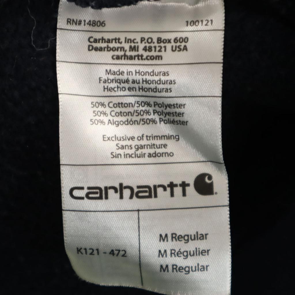 carhartt Толстовки с длинным рукавом M Темно-синие С начесом с изнаночной стороны Мужские Б/у