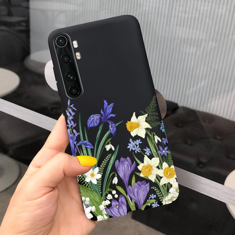 Чехол для Xiaomi Mi Note 10 Lite 6.47" Модный Милый Девочки Расписной Мягкий ТПУ Чехол Для Xiaomi Note 10 Lite MiNote10 Lite Чехол для Телефона