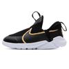 Flex Plus 2 TD Black Metallic Gold Детские кроссовки Темно-дымчато-серые Белые DV8998-002
