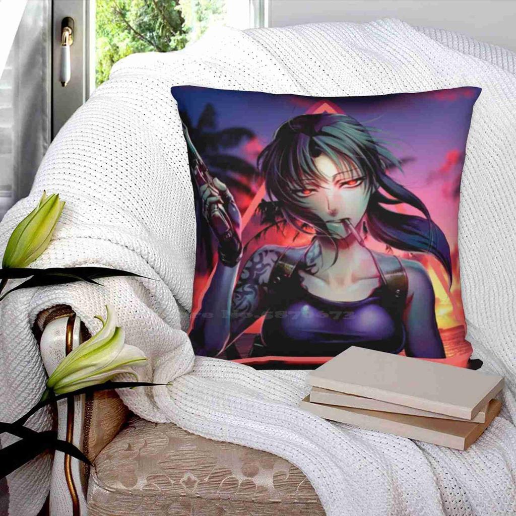 Black Lagoon Revy Pillowcase Bedroom Home Decoration Black Lagoon Revy