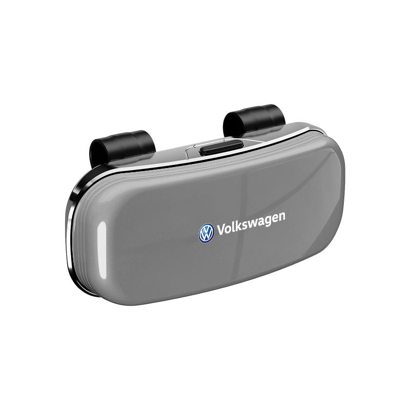 Portable Glasses Case Car Sun Visor Sunglasses Storage Box For VW GTI Polo Golf Passat Tiguan Arteon Touareg CC Taig valve stem zh9