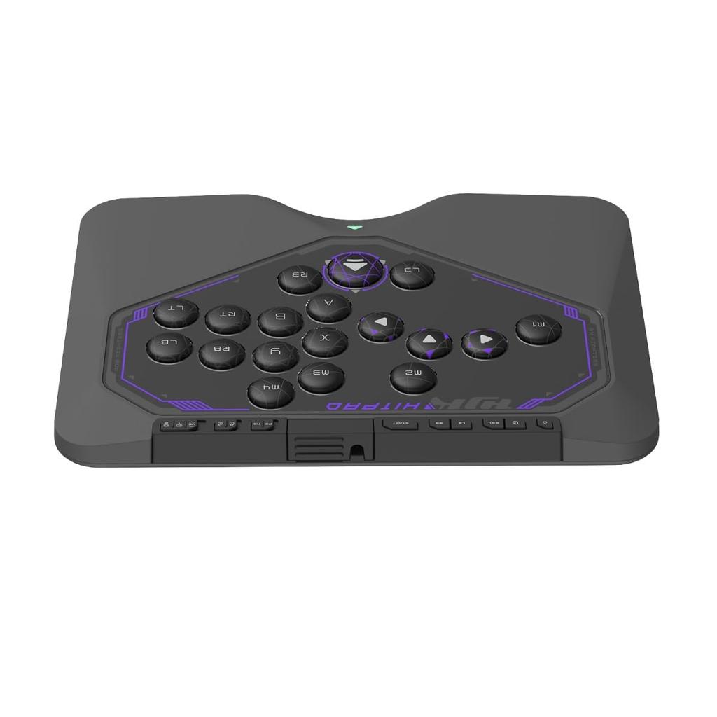 HJKGAMING HJK HITPAD Классический черный Hitpad Бесрычажный контроллер Аркадный контроллер Тонкий Эргономичный Функция Аркадный контроллер Японский Авторизованный