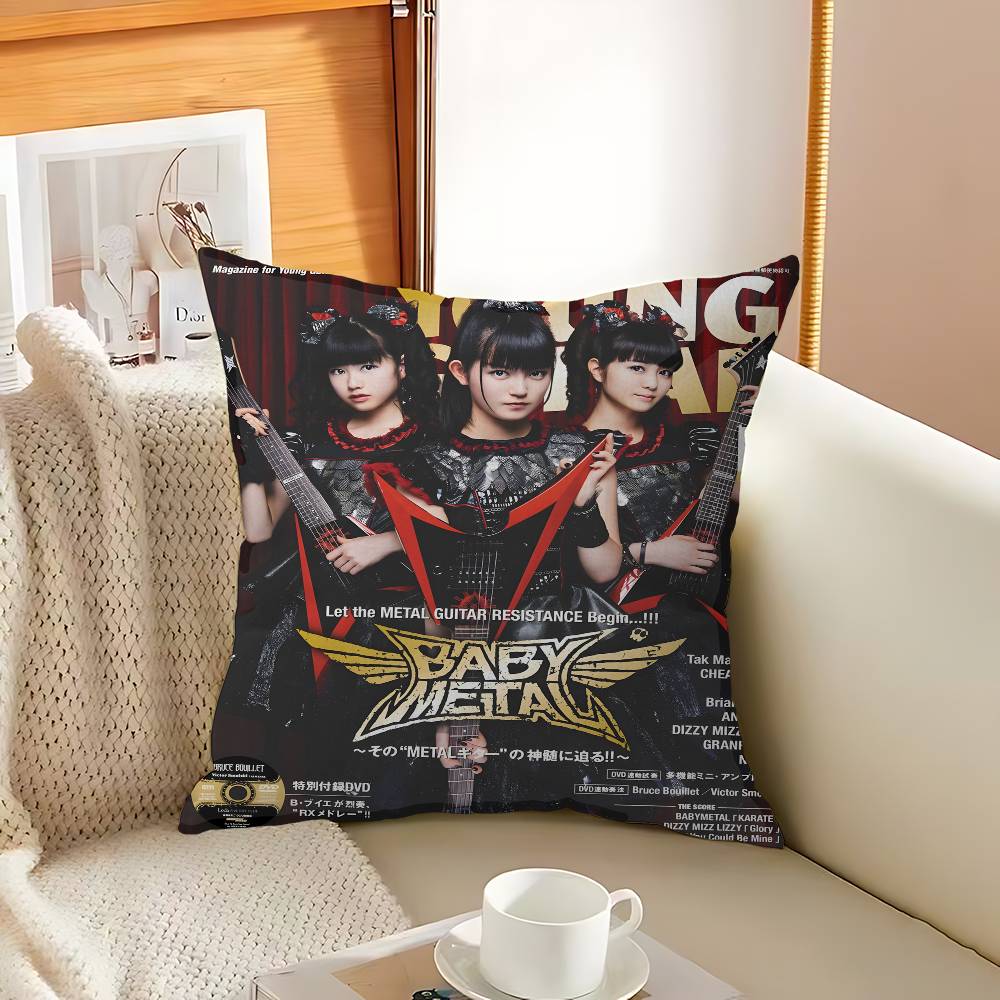 Звезда Музыки B-Babymetal Поп-группа Наволочка Дюймы Декор в деревенском стиле Домашние декоративные наволочки для дивана