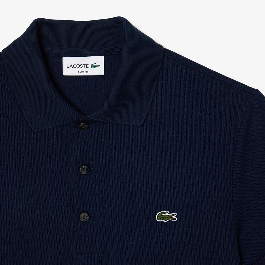 Lacoste Мужская приталенная футболка-поло с коротким рукавом PH6348-55G166