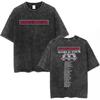 Radiohead Rock Band OK Computer Vintage Washed Tshirts Men Women Fashion Hip Hop T Shirt  Cotton Casual Tshirts Streetwear