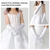 Wear Children's Wedding Dress Full Finger Mittens Wedding Gloves Princess Gloves Stage Gloves