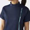 Женская футболка Marie Claire с коротким рукавом и воротником-стойкой, охлаждающая, с защитой от УФ-лучей, 715622W, Защита, Прикосновение, Темно-синий,