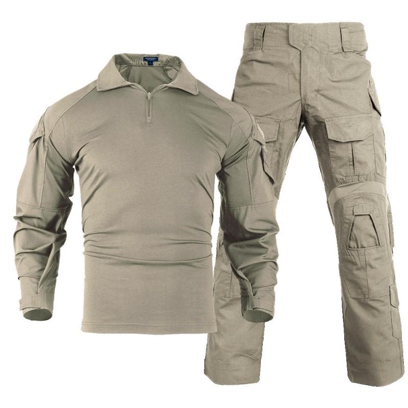 G3 Tactical Frog Suit Camo Set Outdoor Hiking Camping Breathable Durable Combat Uniform