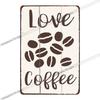Coffee Metal Wall Art Poster Iron Painting Signs Vintage Decoration  Cafe Bar Pub Club Plaque Home Decor Plates 20x30cm