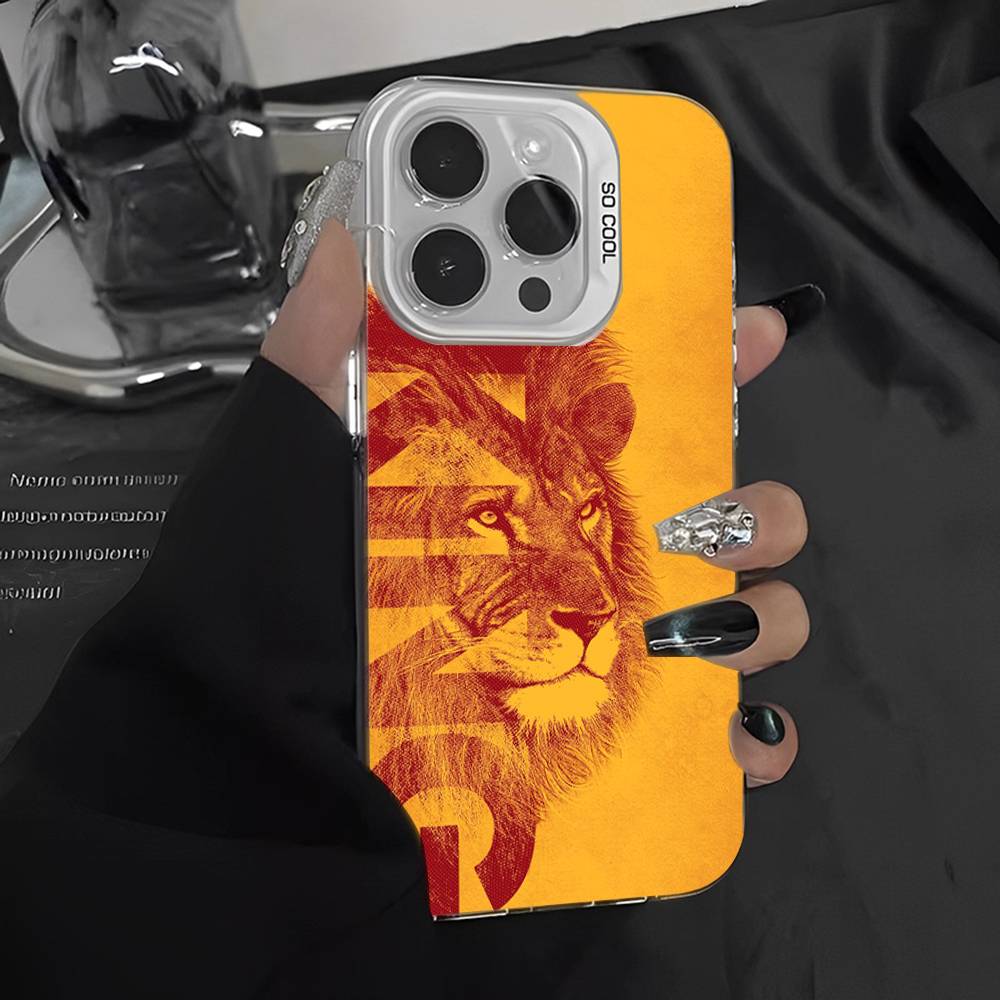 Футбольная команда Галатасарай Цветной Чехол для Телефона Для IPhone 17 16 15 14 13 12 11 Pro Max Plus Pro Корпус