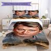 French legendary rock singer and actor Johnny Hallyday provides comfortable bedding covers and pillowcases for home use (without core) K19