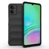 Для Samsung Galaxy A06 5G чехол из ТПУ серии WANLONFENG HD противоскользящий чехол для телефона с закаленным стеклом