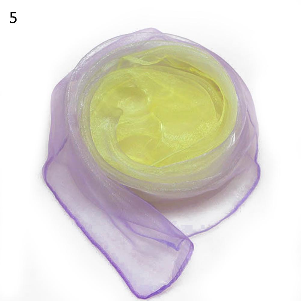 40-65 см Летняя мода шифоновый шарф в горошек женский головной убор квадратный шарф платки женские резинки для волос шейный платок платки