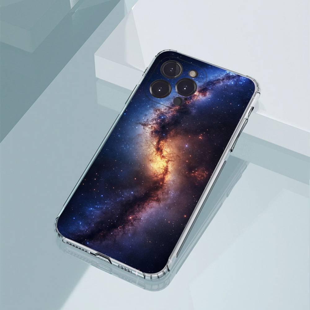 Космос Для Галактики Вселенной Чехлы Для Телефона Для iPhone17,16,15,14,13,12,11,Pro,Max,Plus Роскошная Защита Камеры Пластик