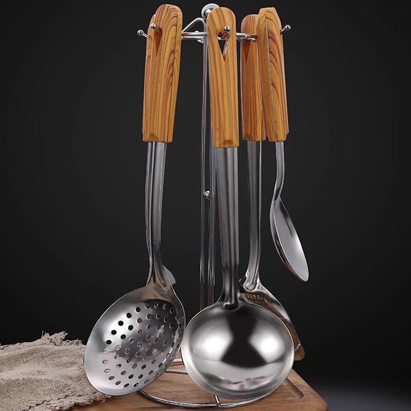 Zhaoran Anti-Scald Handle 5-Piece Kitchen Utensil Set