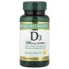 D3, 250 мкг (10 000 МЕ), 72 быстрорастворимые мягкие капсулы