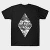 Asian Size Men Print T-shirt The Upside Down (Shirt) No-Cut Heat Transfer Print Cotton Tshirt