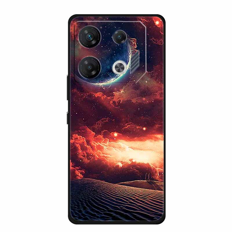 Чехол для Infinix GT 10 Pro Животные Мягкий ТПУ Силиконовый Чехлы для Телефона для Infinix GT10 Pro X6739 Задняя Крышка Ударопрочный Волк Новый Coque