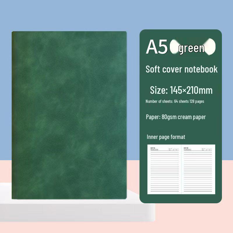 Блокнот А5 на заказ с толстыми листами: Студенческий приз высокой ценности и журнал для встреч предприятия с печатью логотипа.