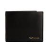 Men' Black Wings Wallet Made of Natural Goat Leather