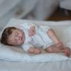 BZDOLL Cloth Body 48 CM 3D-Paint With Visible Veins Reborn Baby Sleeping Doll Toy For Girls Lifelike Handmade Fashion Birthday Gift Character Doll