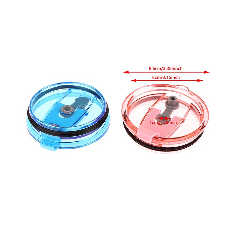 1 шт., 20 унций, герметичная крышка для бутылки, защита от брызг и проливания, простые пластиковые крышки для стакана с ледяным бластером, разноцветная термосная чашка