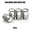 4Pcs Car Wheel Tire Valve Stem Cover Dustproof Cap For Mercedes Benz W210 W176 AMG CLS CLE CLA GLA GLB GLS Class A GLE W222 E300 MX9