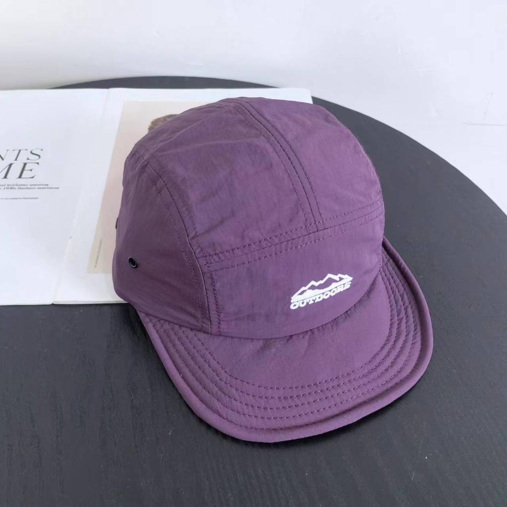 Кепка для бега с козырьком для студента, мужская, высококачественная, с короткими полями, мягкая, из пяти частей, бейсбольная кепка для детей