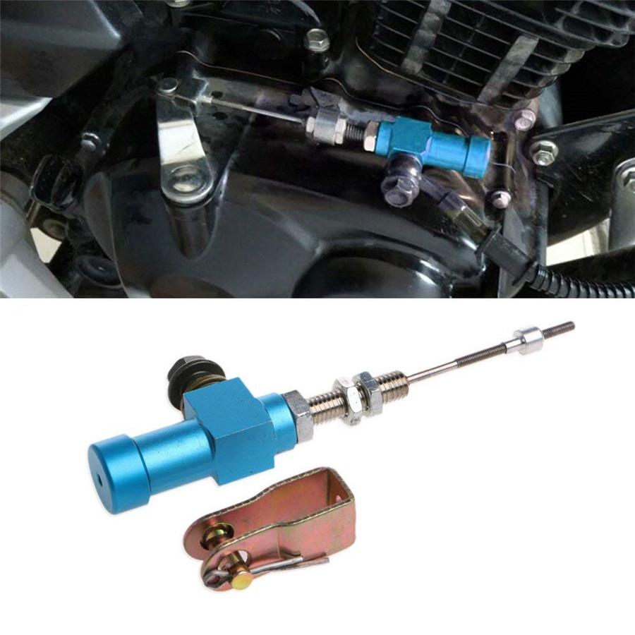 Durable Aluminum Motorcycle Hydraulic Clutch Master Cylinder Rod Brake Pump Kit