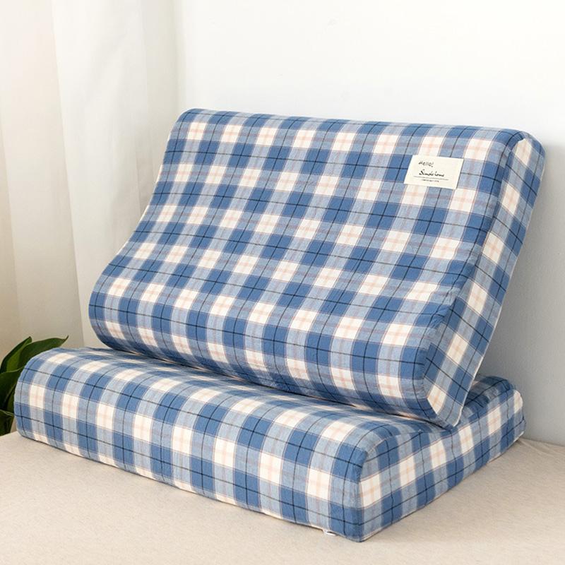 Наволочка из цветного хлопка, стираного хлопка, латекса, детская, 30x50, наволочка из хлопка для младенцев, 27x44, наволочки с эффектом памяти