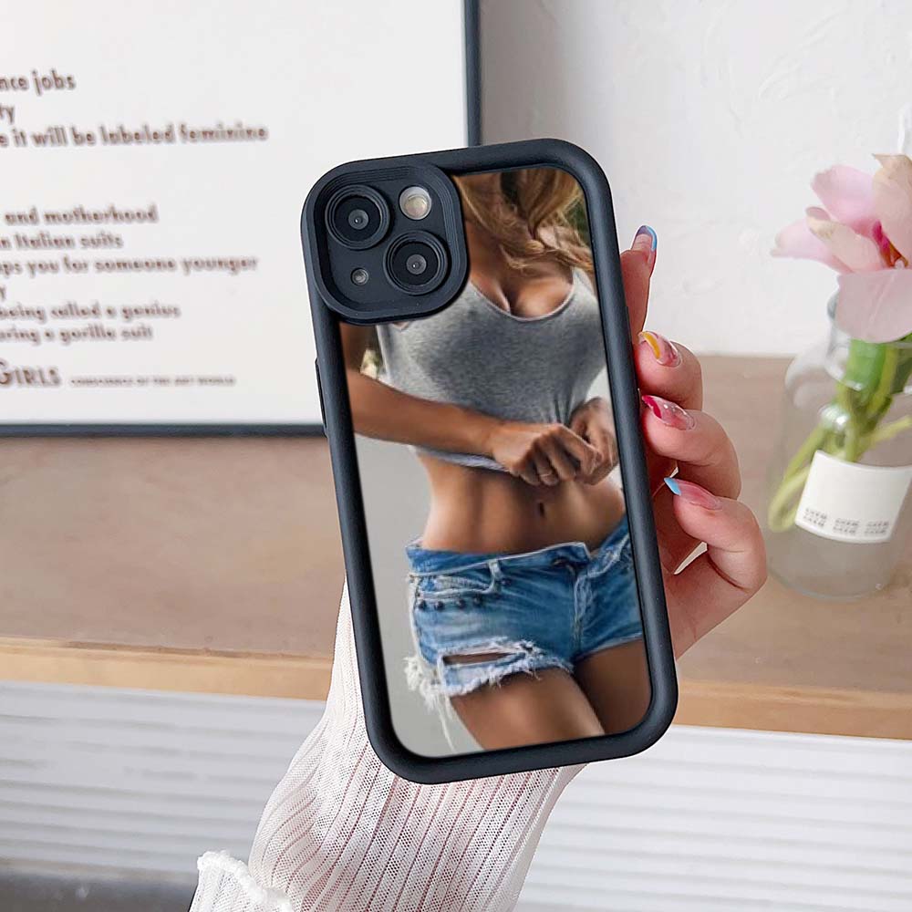 Чехол для телефона Sky Eye Ladder для iPhone 15 14 13 Pro Max Samsung A15 A25 A24 Huawei Honor 90 Angel Eye Мягкая обложка A32 Hot Girl Twerk It Swag Art Design
