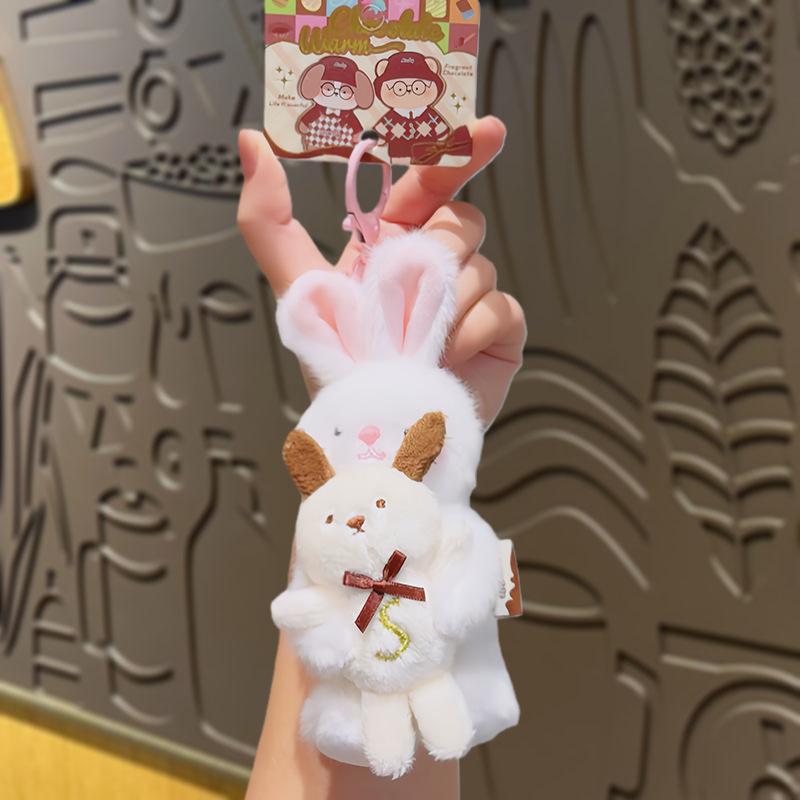 Мультяшный брелок-подвеска, плюшевая игрушка, креативный и персонализированный подвес для школьной сумки, кукла, милый маленький аксессуар