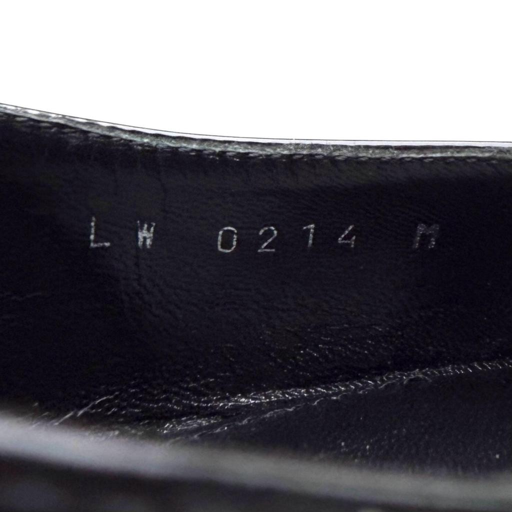 Отличные туфли-лодочки LOUIS VUITTON Romy Slingback Pump черный эмаль Женские 37.5 Б/у